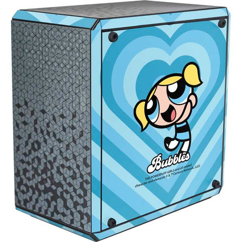 Cartoon Network Powerpuff Girls Bubbles Blue Hearts Cooler Master MasterBox Q300L Mini Tower Skin