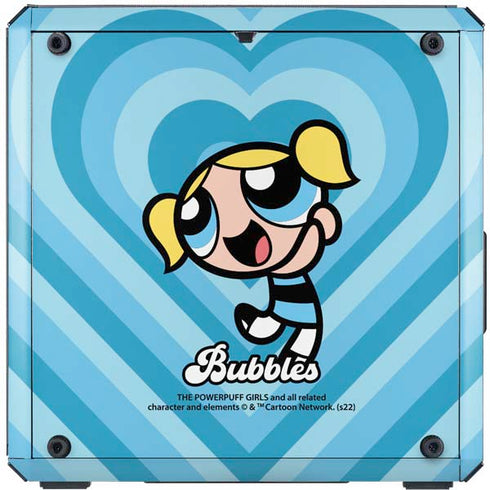 Cartoon Network Powerpuff Girls Bubbles Blue Hearts Cooler Master MasterBox Q300L Mini Tower Skin