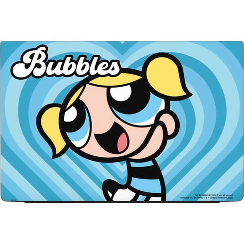 Cartoon Network Powerpuff Girls Bubbles Blue Hearts Dell Vostro Skin