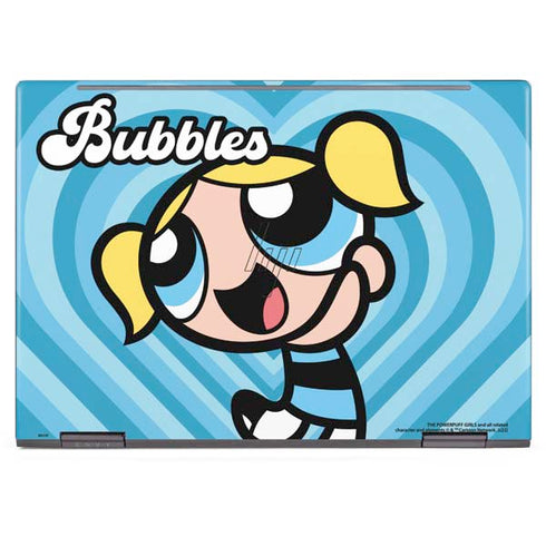 Cartoon Network Powerpuff Girls Bubbles Blue Hearts HP Envy Skin