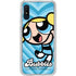 Cartoon Network Powerpuff Girls Bubbles Blue Hearts Galaxy A10e Clear Case