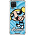Cartoon Network Powerpuff Girls Bubbles Blue Hearts Galaxy A12 Clear Case
