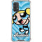 Cartoon Network Powerpuff Girls Bubbles Blue Hearts Galaxy A32 5G Clear Case