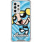 Cartoon Network Powerpuff Girls Bubbles Blue Hearts Galaxy A33 5G Clear Case