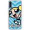 Cartoon Network Powerpuff Girls Bubbles Blue Hearts Galaxy A50 Clear Case