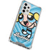 Cartoon Network Powerpuff Girls Bubbles Blue Hearts Galaxy A53 5G Clear Case