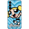 Cartoon Network Powerpuff Girls Bubbles Blue Hearts Galaxy A54 5G Skin