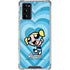 Cartoon Network Powerpuff Girls Bubbles Blue Hearts Galaxy Note20 5G Clear Case