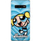 Cartoon Network Powerpuff Girls Bubbles Blue Hearts Galaxy S10 Plus Skin