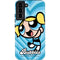 Cartoon Network Powerpuff Girls Bubbles Blue Hearts Galaxy S22 Plus Pro Case