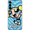 Cartoon Network Powerpuff Girls Bubbles Blue Hearts Galaxy S22 Skin