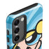 Cartoon Network Powerpuff Girls Bubbles Blue Hearts Galaxy S23 Plus Pro Case
