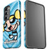 Cartoon Network Powerpuff Girls Bubbles Blue Hearts Galaxy S23 Pro Case