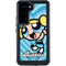 Cartoon Network Powerpuff Girls Bubbles Blue Hearts Galaxy S23 Waterproof Case