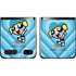 Cartoon Network Powerpuff Girls Bubbles Blue Hearts Galaxy Z Flip Skin