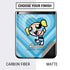 Cartoon Network Powerpuff Girls Bubbles Blue Hearts Galaxy Z Flip Skin