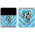 Cartoon Network Powerpuff Girls Bubbles Blue Hearts Galaxy Z Flip4 5G Skin