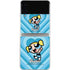 Cartoon Network Powerpuff Girls Bubbles Blue Hearts Galaxy Z Flip4 5G Skin