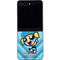 Cartoon Network Powerpuff Girls Bubbles Blue Hearts Galaxy Z Flip5 5G Skin