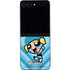 Cartoon Network Powerpuff Girls Bubbles Blue Hearts Galaxy Z Flip5 5G Skin