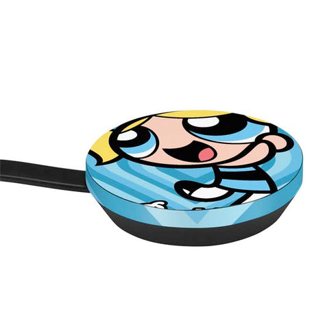 Cartoon Network Powerpuff Girls Bubbles Blue Hearts Google Stadia Controller Skin