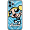 Cartoon Network Powerpuff Girls Bubbles Blue Hearts iPhone 11 Pro Skin