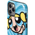Cartoon Network Powerpuff Girls Bubbles Blue Hearts iPhone 12 Pro Impact Case