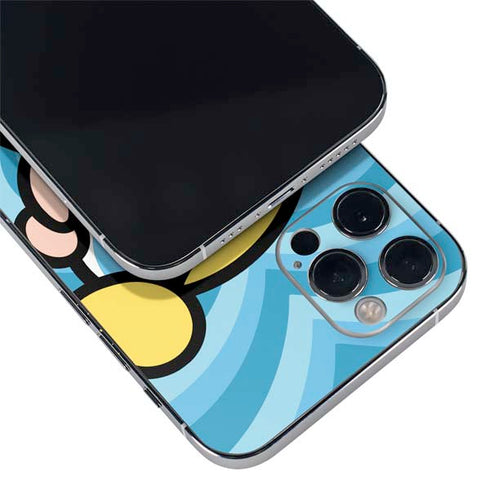Cartoon Network Powerpuff Girls Bubbles Blue Hearts iPhone 12 Pro Max Skin