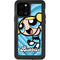 Cartoon Network Powerpuff Girls Bubbles Blue Hearts iPhone 12 Pro Waterproof Case