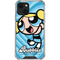 Cartoon Network Powerpuff Girls Bubbles Blue Hearts iPhone 13 Mini Clear Case