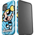Cartoon Network Powerpuff Girls Bubbles Blue Hearts iPhone 14 Plus Impact Case