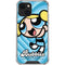 Cartoon Network Powerpuff Girls Bubbles Blue Hearts iPhone 14 Plus Clear Case