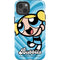 Cartoon Network Powerpuff Girls Bubbles Blue Hearts iPhone 14 Impact Case