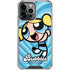 Cartoon Network Powerpuff Girls Bubbles Blue Hearts iPhone 14 Pro Max Clear Case