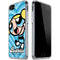 Cartoon Network Powerpuff Girls Bubbles Blue Hearts iPhone SE (2nd & 3rd Gen) Clear Case