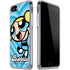Cartoon Network Powerpuff Girls Bubbles Blue Hearts iPhone SE (2nd & 3rd Gen) Clear Case