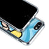 Cartoon Network Powerpuff Girls Bubbles Blue Hearts iPhone SE (2nd & 3rd Gen) Clear Case