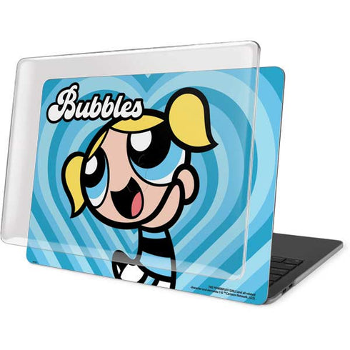 Cartoon Network Powerpuff Girls Bubbles Blue Hearts MacBook Pro 16in (2019-20) Case plus Skin