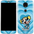 Cartoon Network Powerpuff Girls Bubbles Blue Hearts Moto E5 Plus Skin
