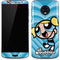 Cartoon Network Powerpuff Girls Bubbles Blue Hearts Moto G6 Skin