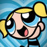 Cartoon Network Powerpuff Girls Bubbles Blue Hearts Moto G6 Skin