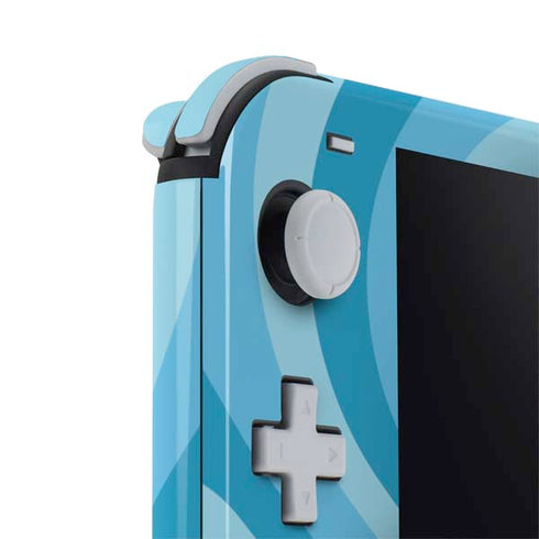 Cartoon Network Powerpuff Girls Bubbles Blue Hearts Nintendo Switch Lite Skin