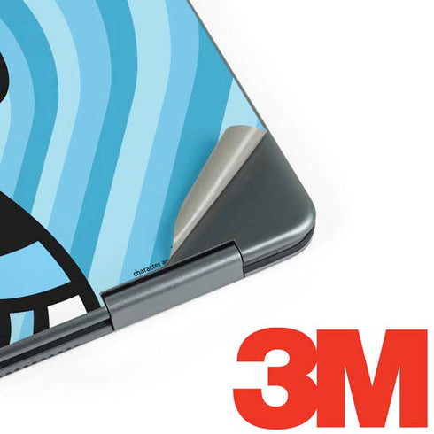 Cartoon Network Powerpuff Girls Bubbles Blue Hearts Notebook 9 Pro 13in (2017) Skin