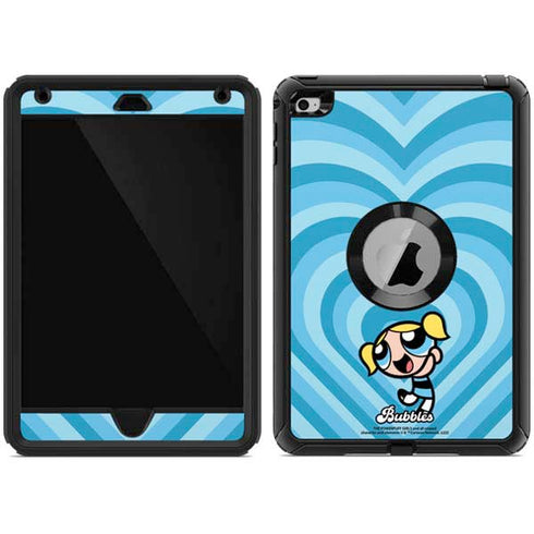 Cartoon Network Powerpuff Girls Bubbles Blue Hearts Otterbox Defender iPad Skin