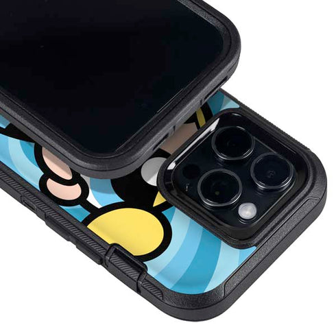 Cartoon Network Powerpuff Girls Bubbles Blue Hearts Otterbox Defender iPhone Skin