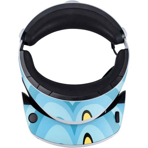 Cartoon Network Powerpuff Girls Bubbles Blue Hearts PlayStation VR2 Skin