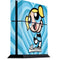 Cartoon Network Powerpuff Girls Bubbles Blue Hearts PS4 Console Skin