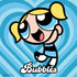 Cartoon Network Powerpuff Girls Bubbles Blue Hearts PS4 Slim Skin