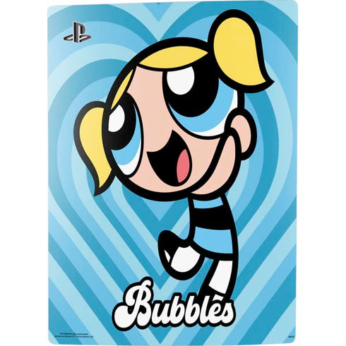 Cartoon Network Powerpuff Girls Bubbles Blue Hearts PS5 Bundle Skin