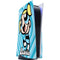 Cartoon Network Powerpuff Girls Bubbles Blue Hearts PS5 Console Skin